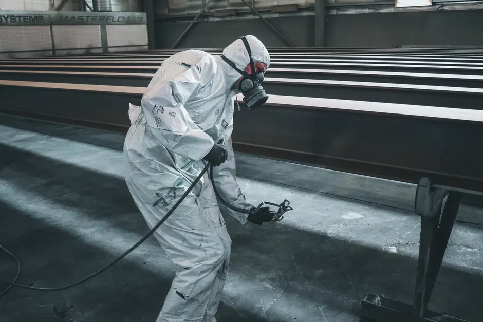 Warehouse spray Foam removal in Halifax, West Yorkshire
